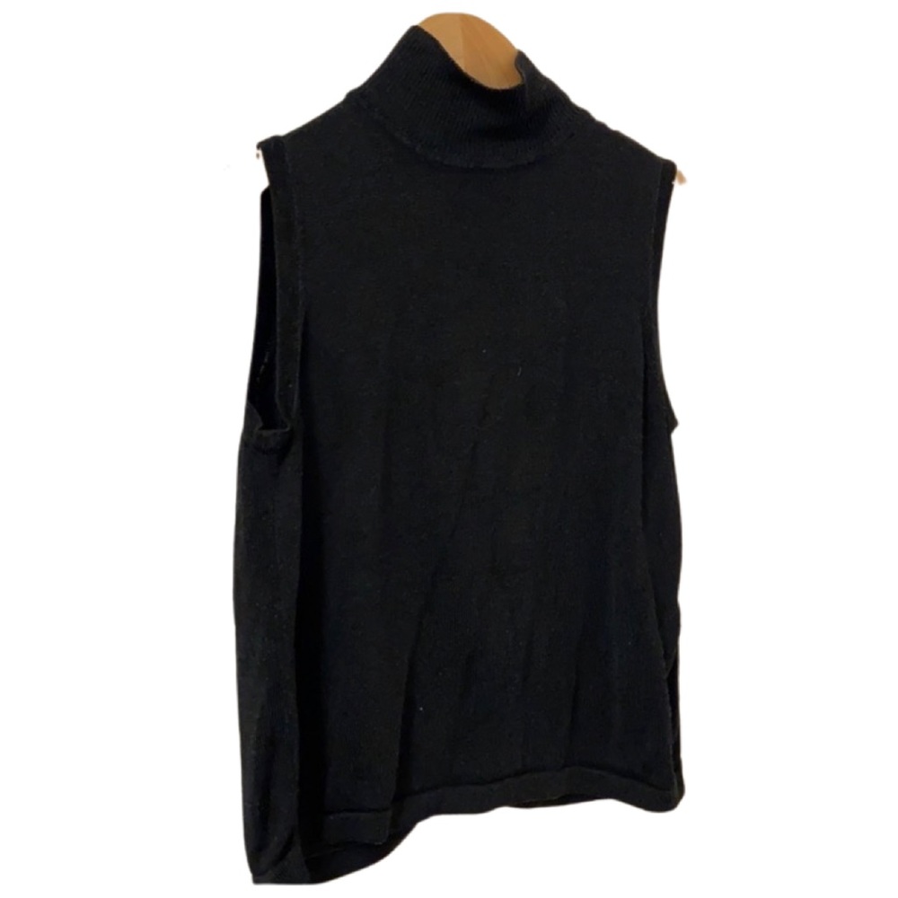 Limited America black high neck short sleeve blouse.  Size: S